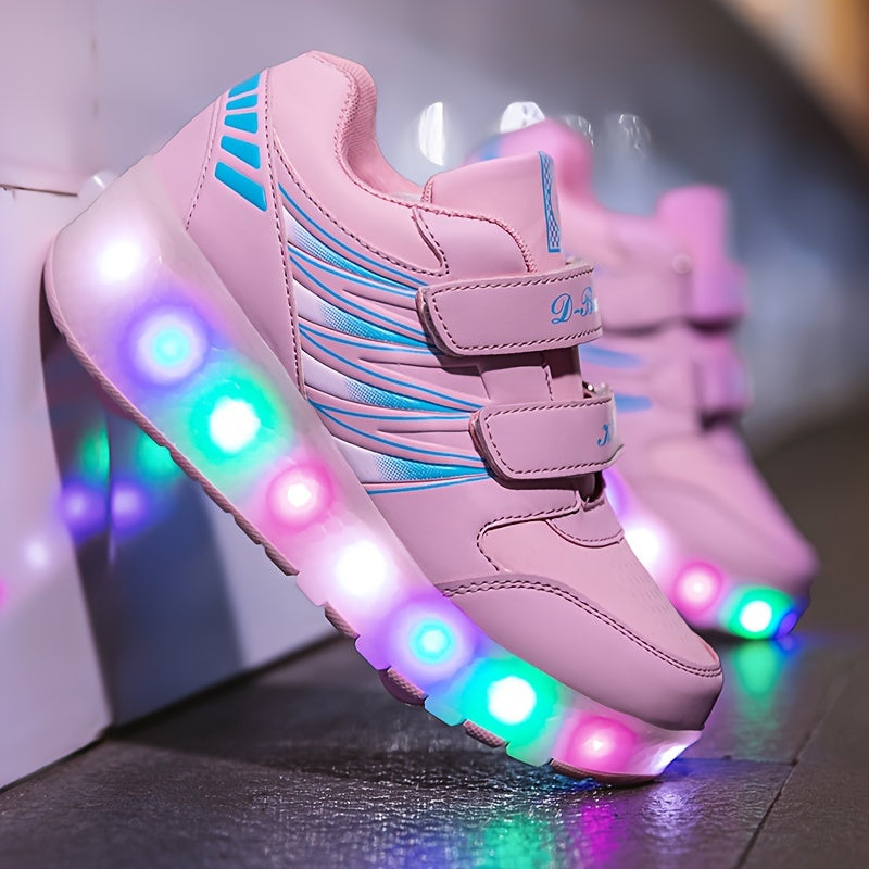 Flashing Light Roller Shoes for Boys and Girls