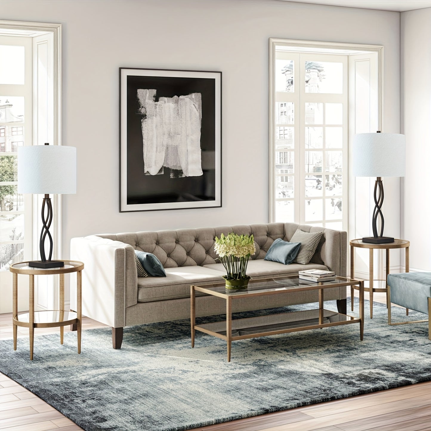 Modern Dimmable Buffet Lamps Set for Home and Office