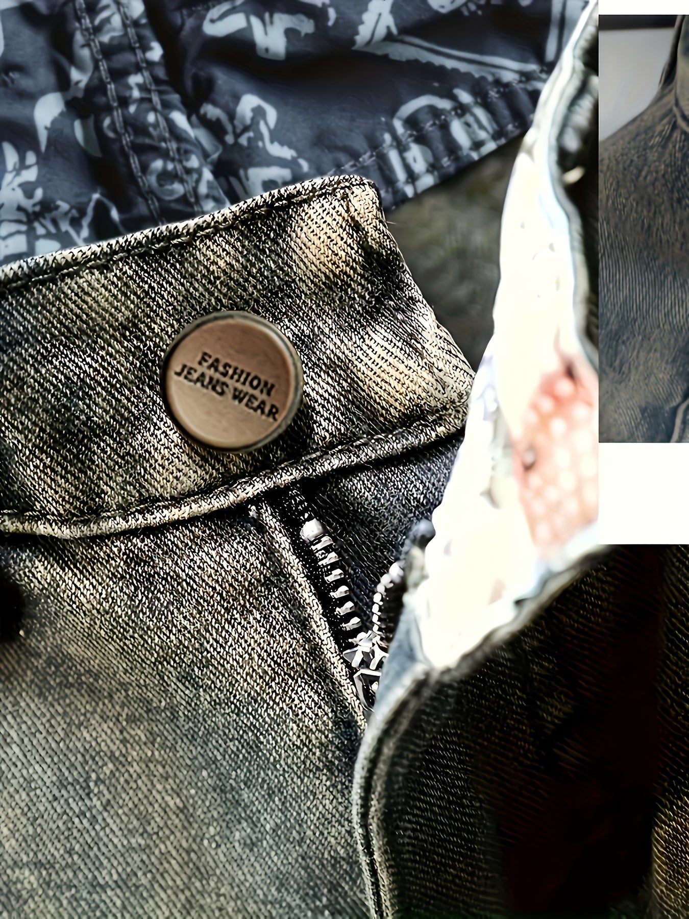 Men's Ripped Denim Shorts for Summer Outdoor Adventures