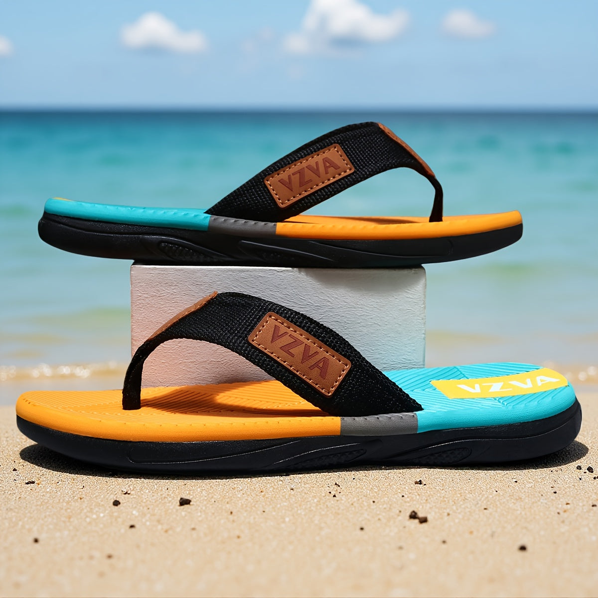 Comfortable Non-Slip Flip-Flops for Men with Arch Support