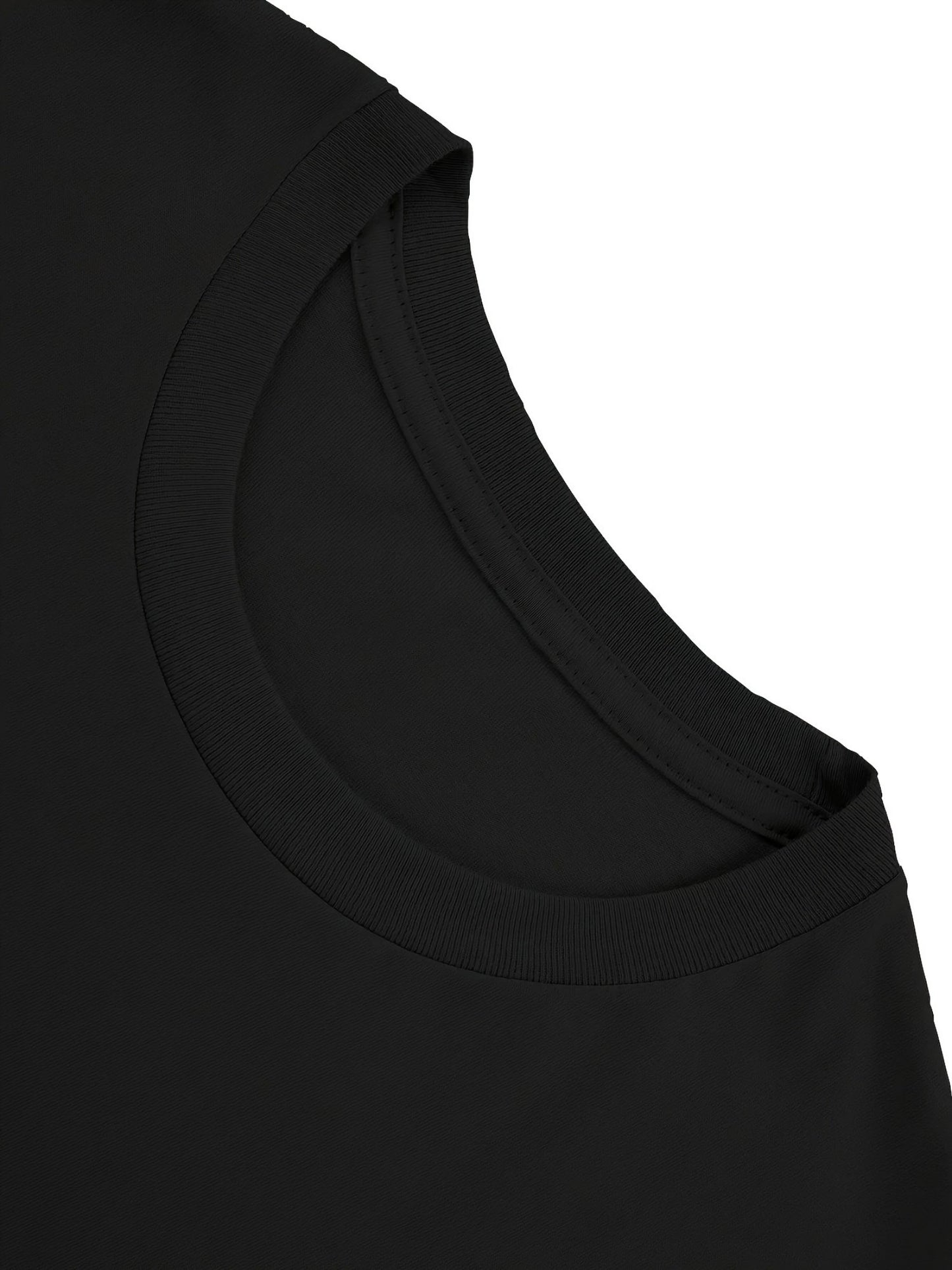 Women's Casual Giraffe Print Black T-Shirt for Everyday Wear