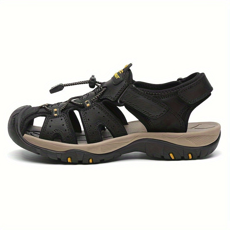 Men's Closed Toe Hiking Sandals for Outdoor Adventures