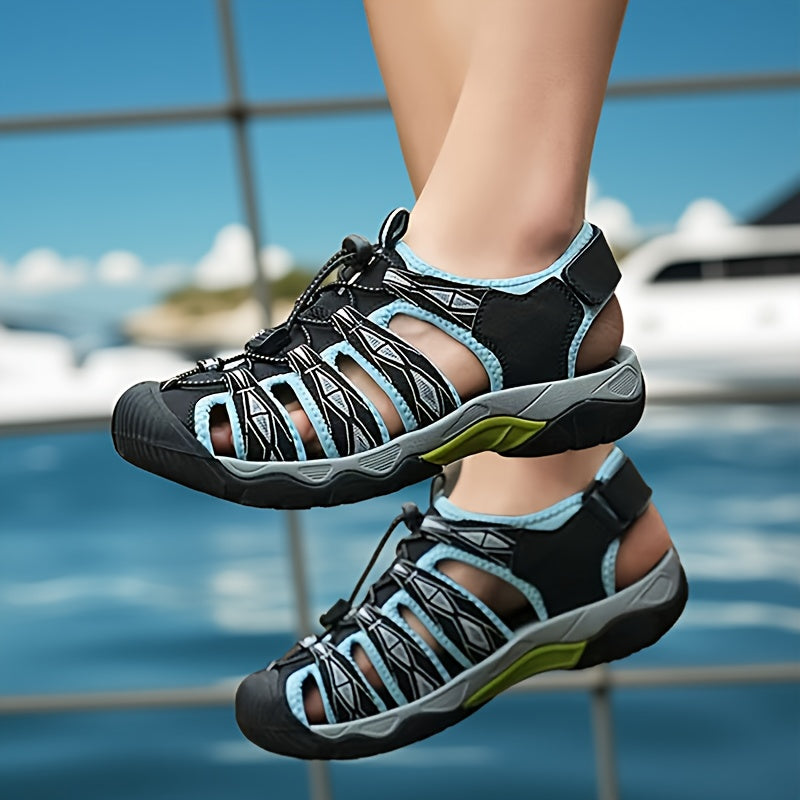 Breathable Outdoor Sports Sandals for Men with Thick Sole