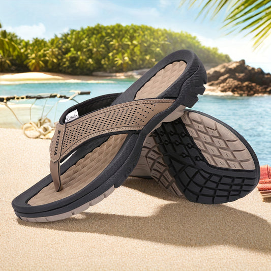 Men's Comfortable Flip Flops for Beach and Casual Wear