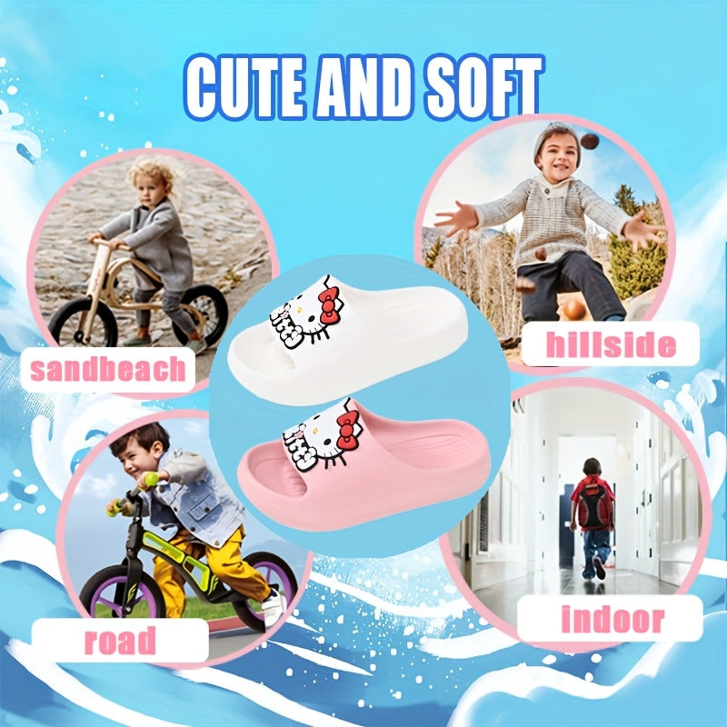 Cute Hello Kitty Non-Slip EVA Slides for Girls