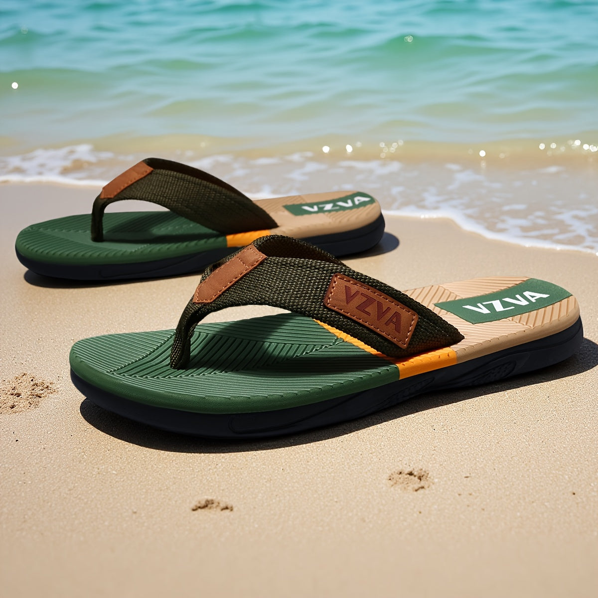 Comfortable Non-Slip Flip-Flops for Men with Arch Support