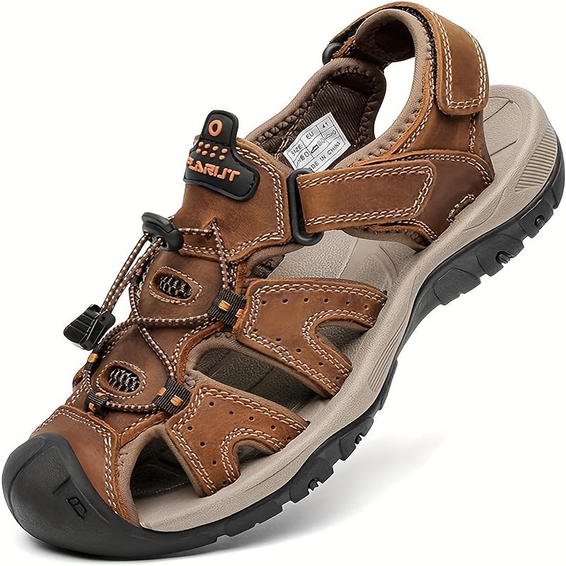 Men's Closed Toe Hiking Sandals for Outdoor Adventures