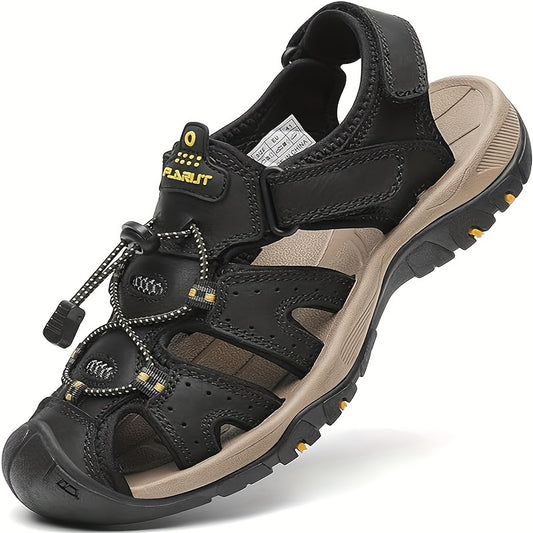 Men's Closed Toe Hiking Sandals for Outdoor Adventures