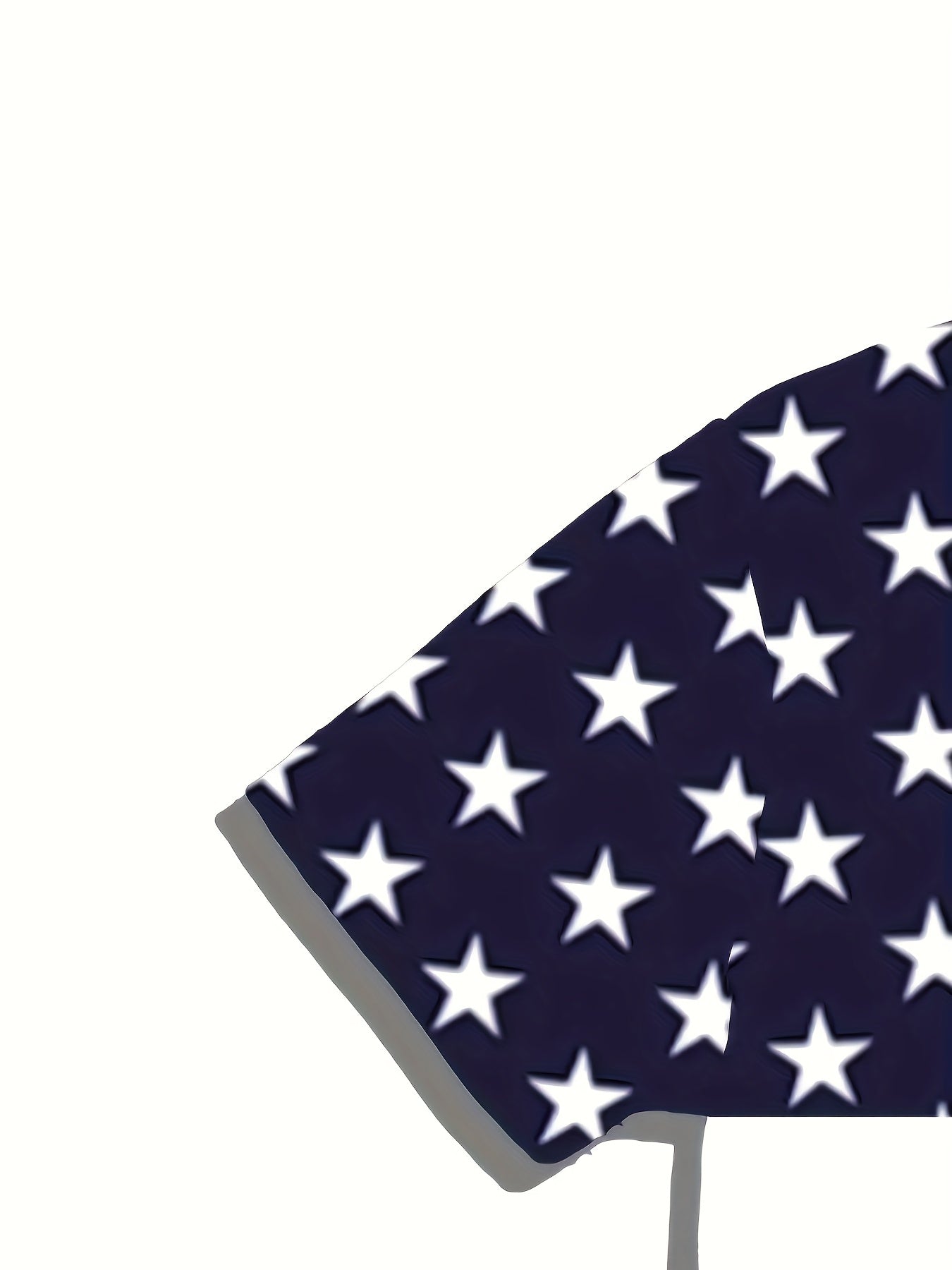 Men's Summer Fashion Set with American Flag Print