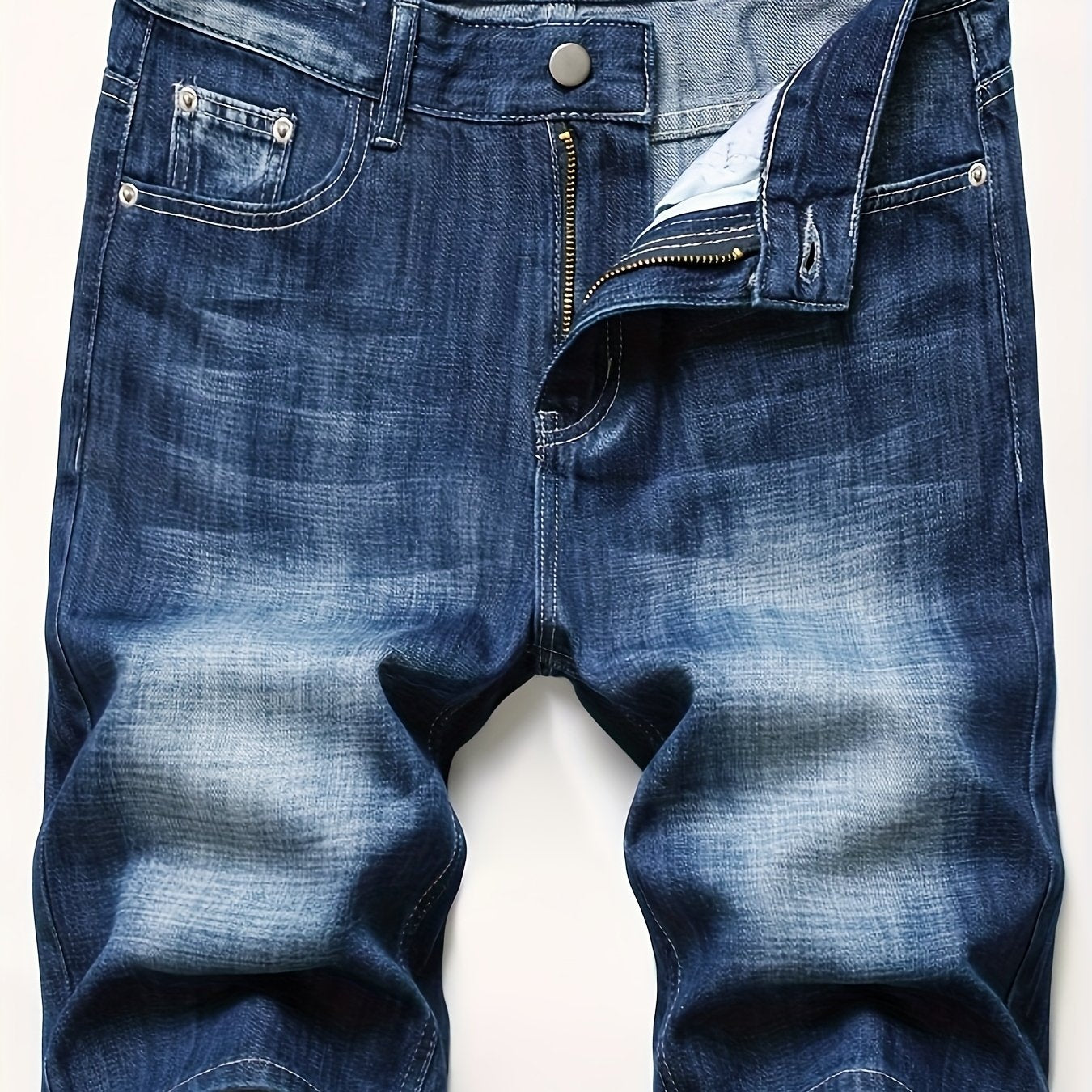 KEEVOOM Men's Trendy Denim Shorts for Summer Sports and Casual Outfits