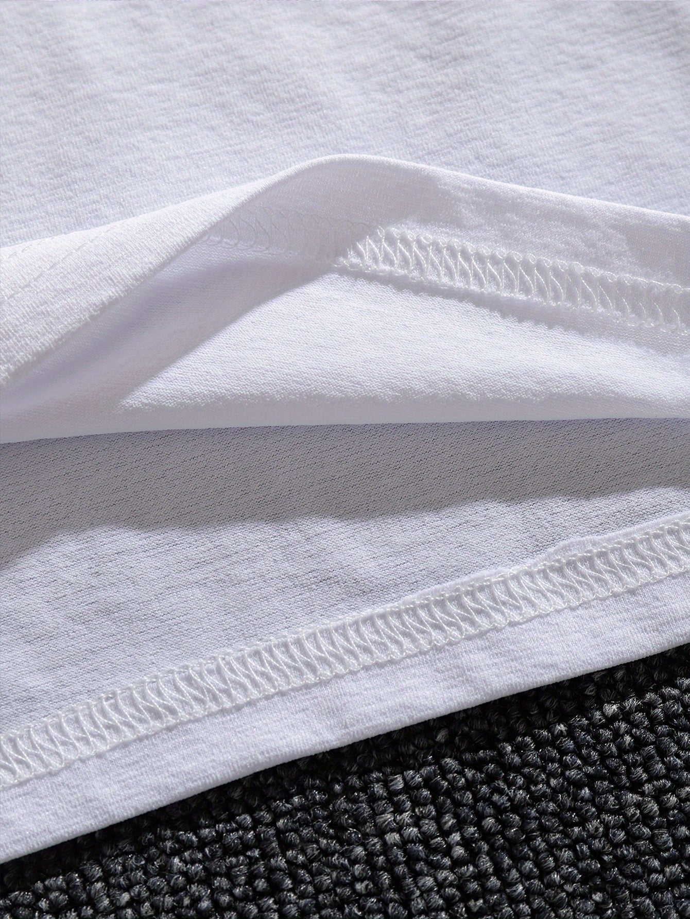 Chic Geometric Chicken Print Casual Crew Neck T-Shirt