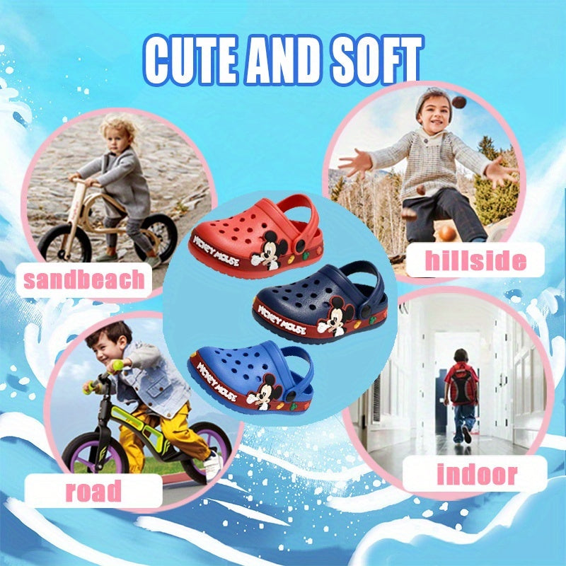 Mickey Mouse Lightweight Clogs for Kids Summer Outdoor Fun