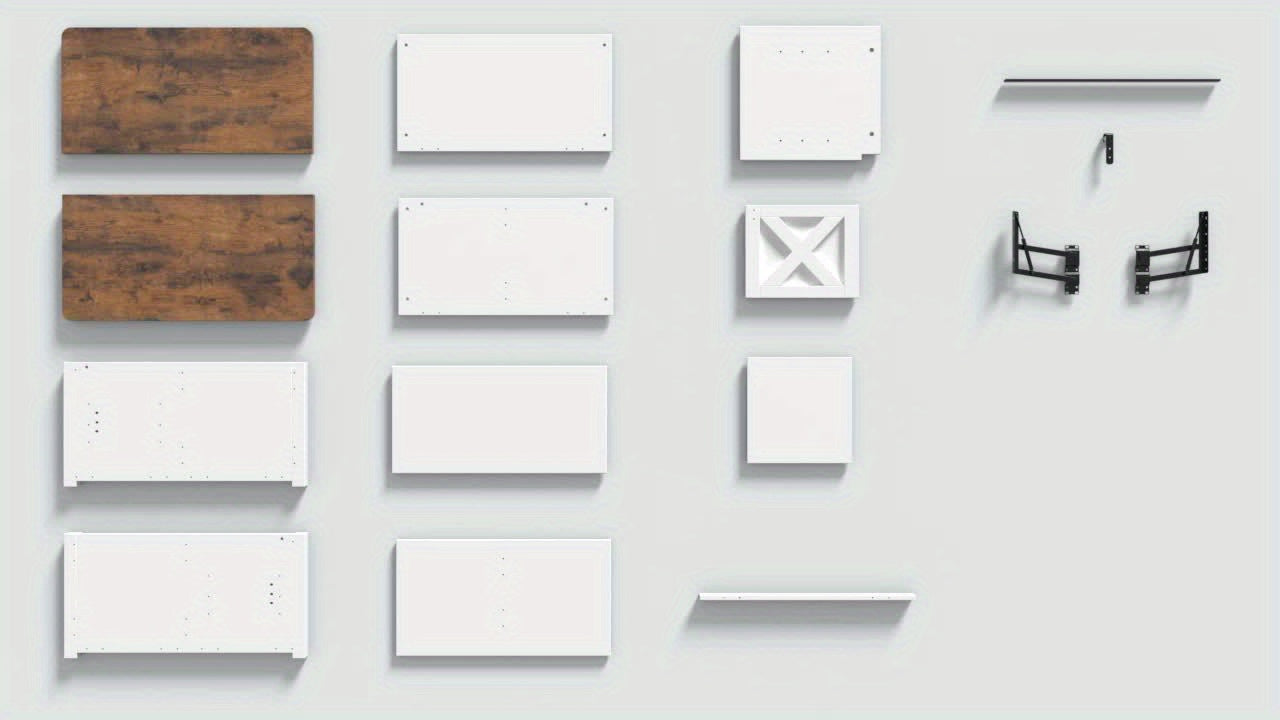 Farmhouse Lift Top Coffee Table with Hidden Storage Compartment