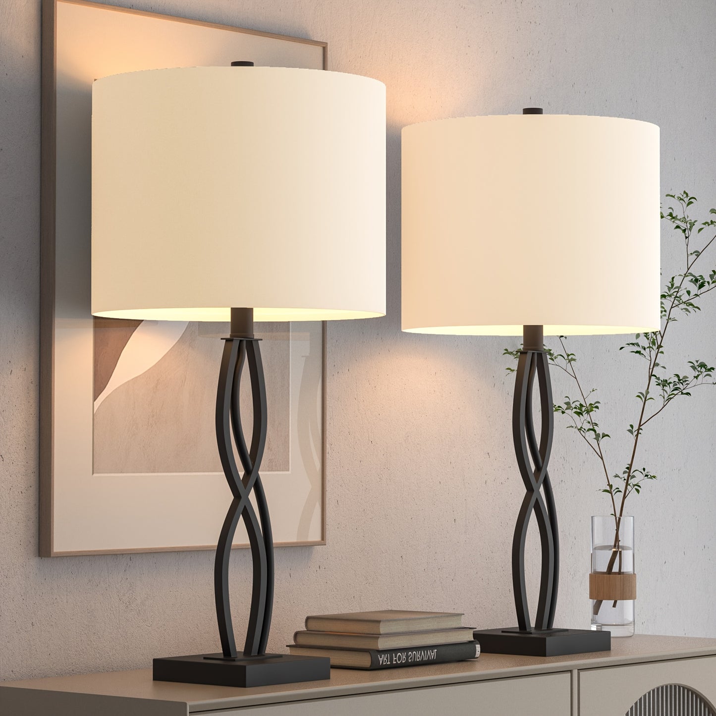 Modern Dimmable Buffet Lamps Set for Home and Office