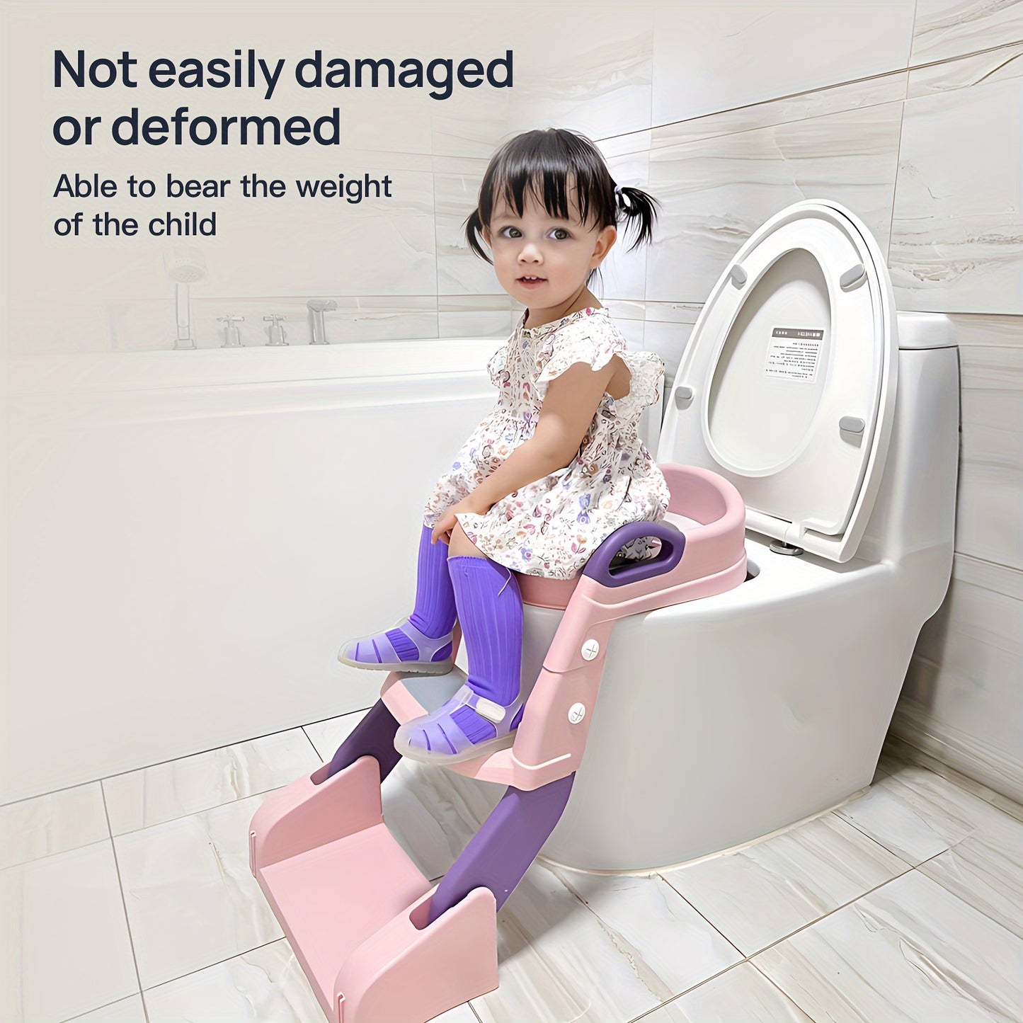 Lovewe 2 In 1 Potty Training Seat With Step Stool