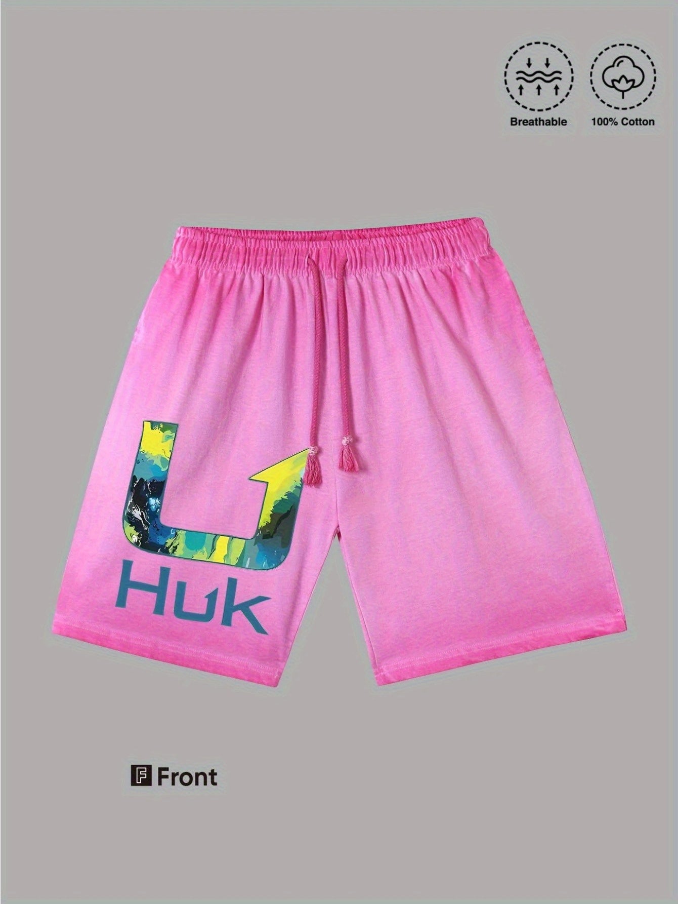 Men's Heavyweight Cotton Casual Outdoor Shorts for Summer Activities