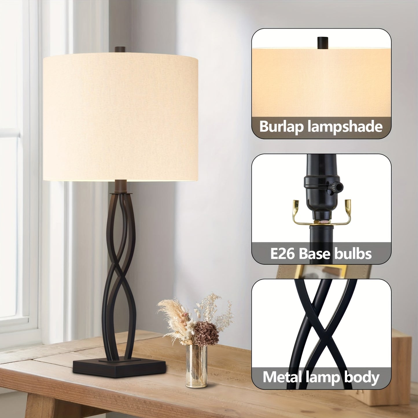 Modern Dimmable Buffet Lamps Set for Home and Office