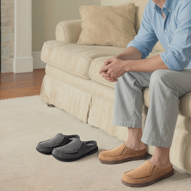 LazyStep Men's McCoy Cushioned Clog Slipper for Comfort