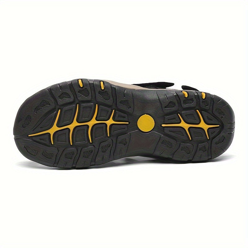 Men's Closed Toe Hiking Sandals for Outdoor Adventures