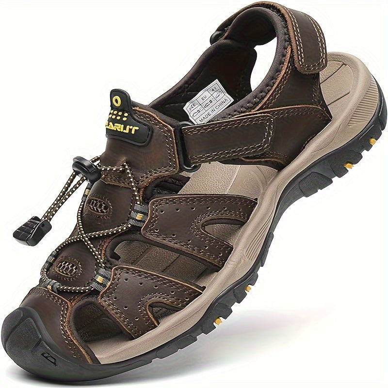 Men's Closed Toe Hiking Sandals for Outdoor Adventures