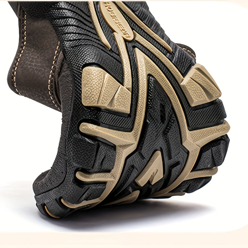 Mens Breathable Flip Flops For Indoor Outdoor Textured Sole