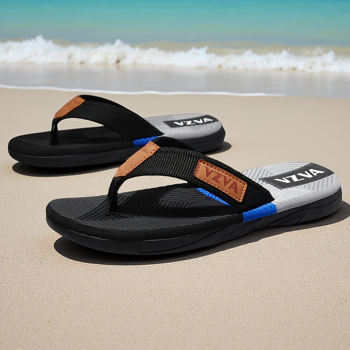 Comfortable Non-Slip Flip-Flops for Men with Arch Support