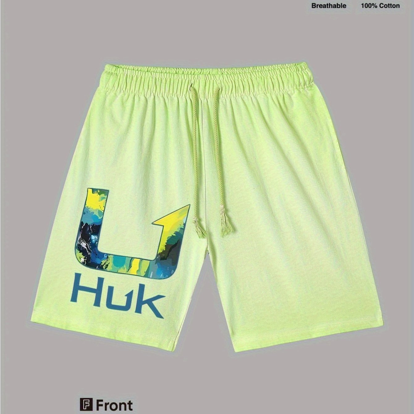 Men's Heavyweight Cotton Casual Outdoor Shorts for Summer Activities