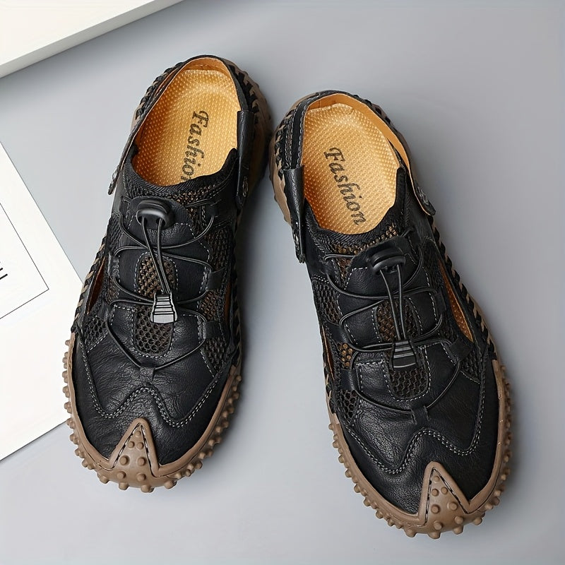 Ladies Handmade Breathable Mesh Sandals for Comfortable Casual Wear