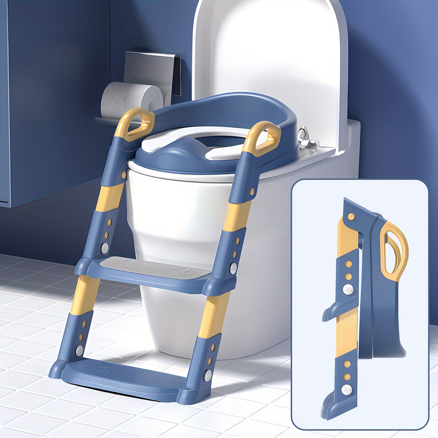 Lovewe 2 In 1 Potty Training Seat With Step Stool