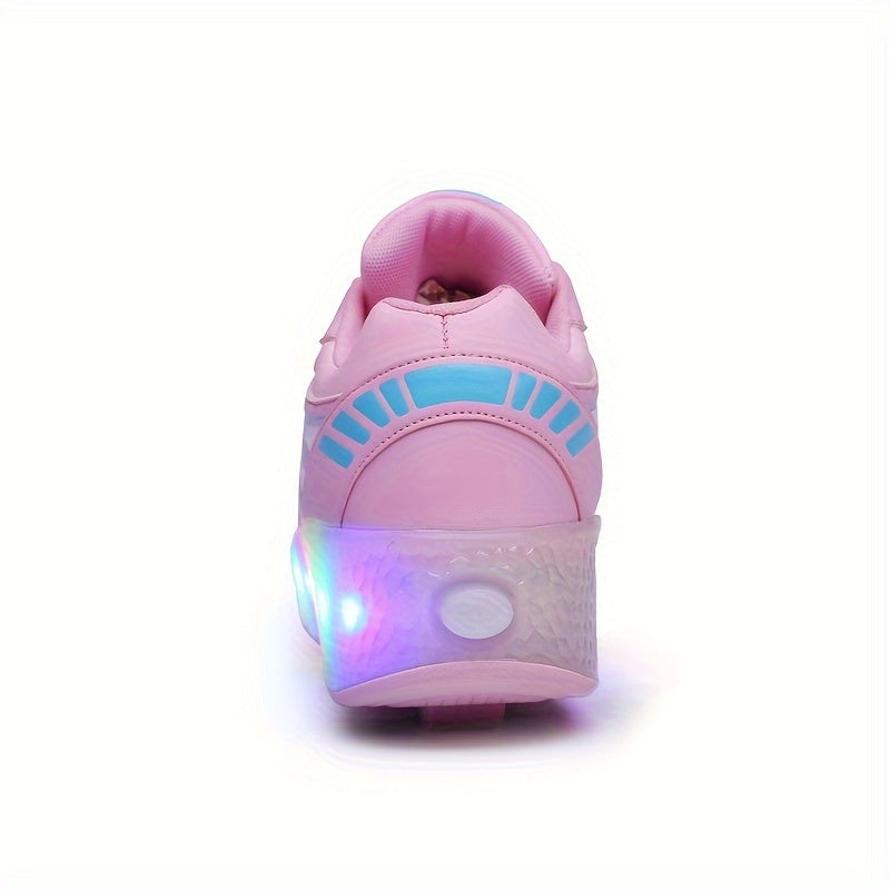 Flashing Light Roller Shoes for Boys and Girls