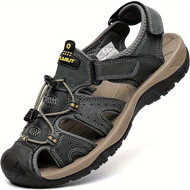 Men's Closed Toe Hiking Sandals for Outdoor Adventures
