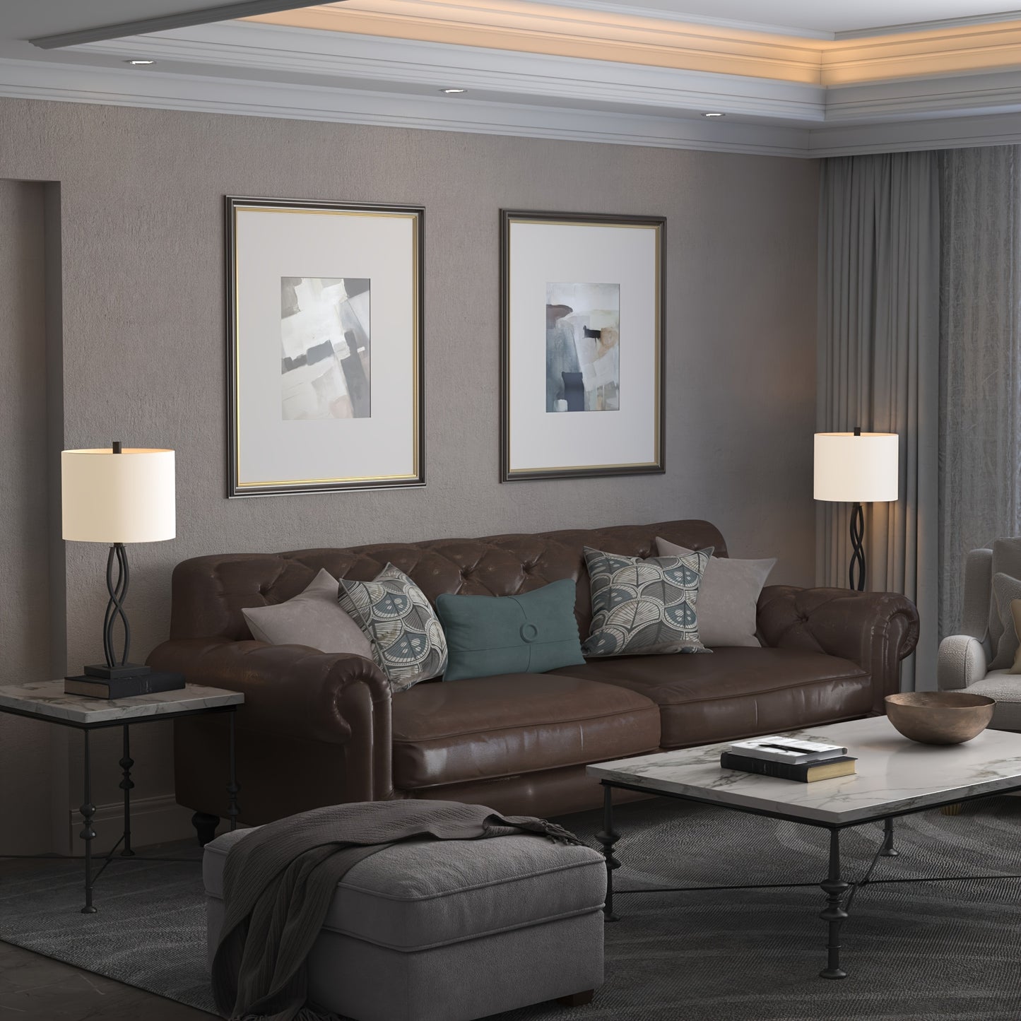 Modern Dimmable Buffet Lamps Set for Home and Office