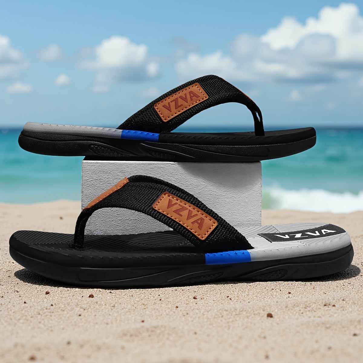 Comfortable Non-Slip Flip-Flops for Men with Arch Support