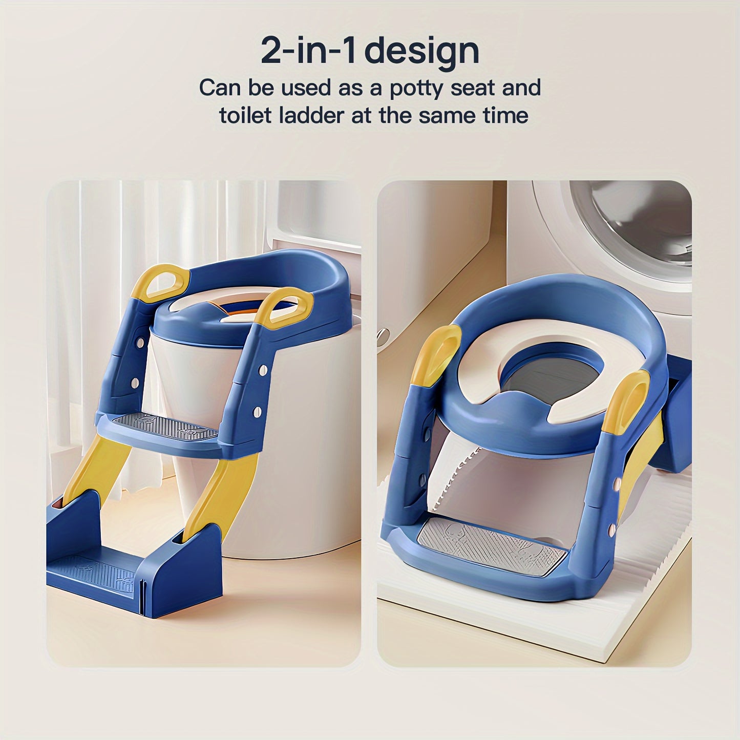 Lovewe 2 In 1 Potty Training Seat With Step Stool